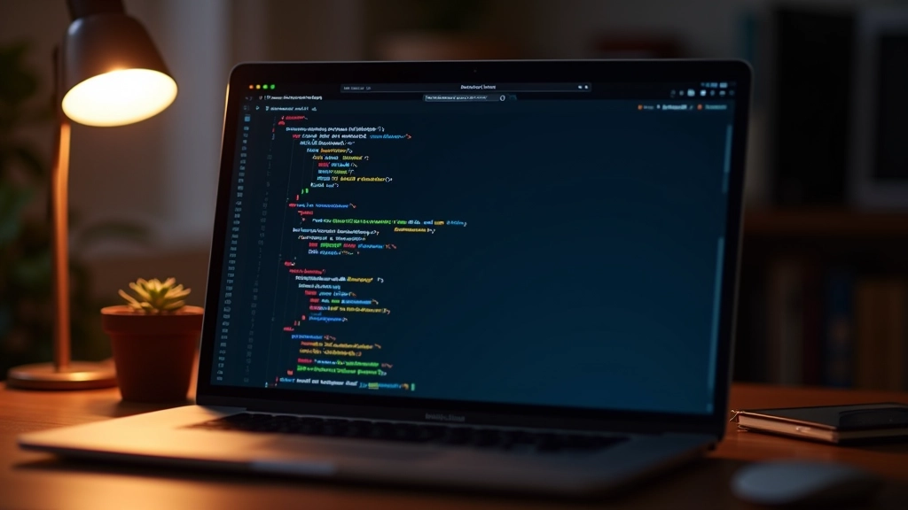 Code HTML sémantique sur écran avec balises ARIA mises en évidence pour l'accessibilité